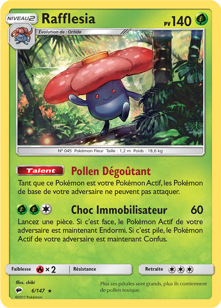 Rafflesia (Reverse Holo)