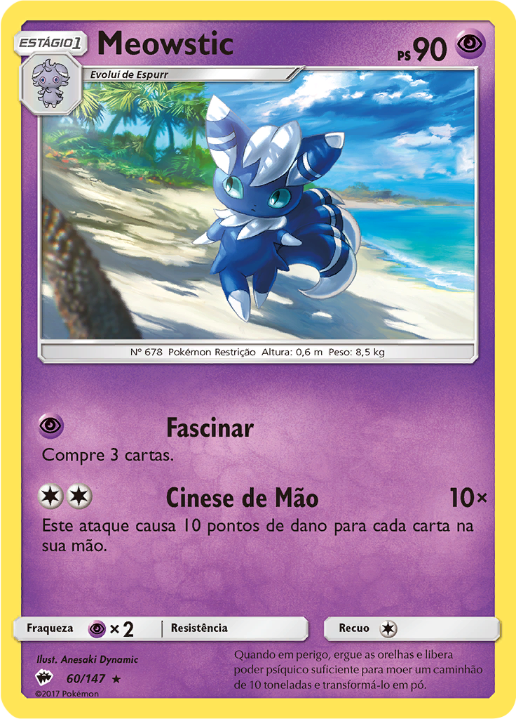 Meowstic (Reverse Holo)