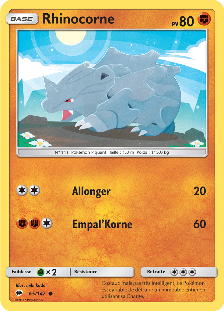Rhinocorne (Reverse Holo)