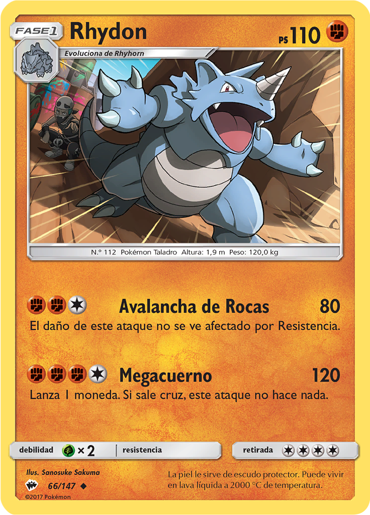 Rhydon (Reverse Holo)