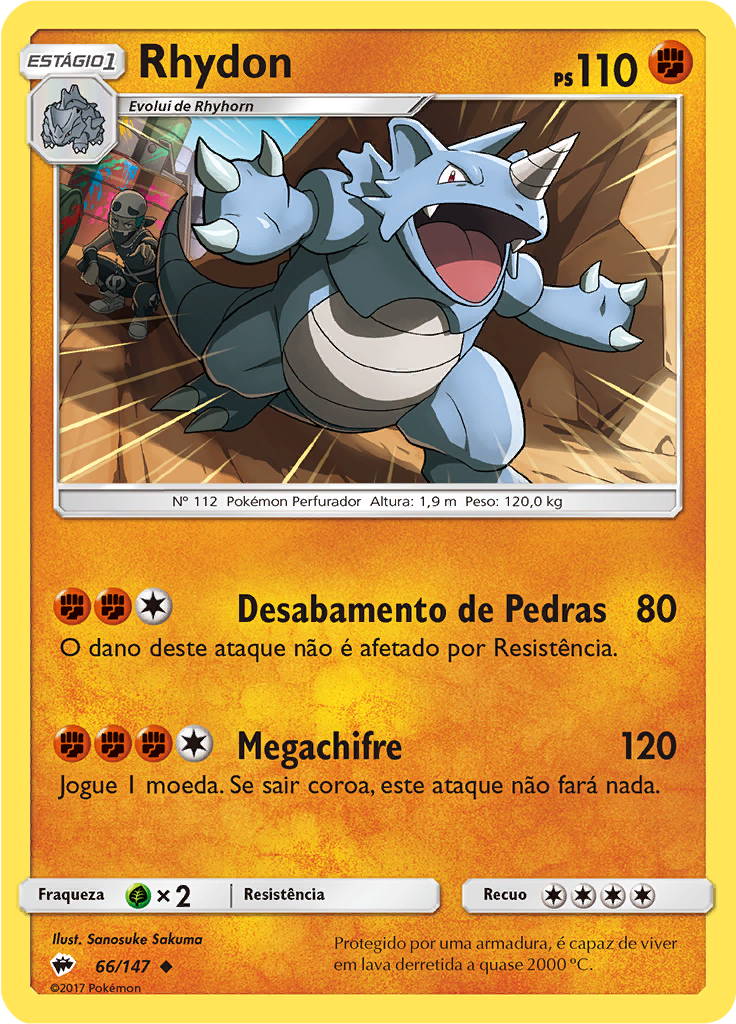 Rhydon (Reverse Holo)
