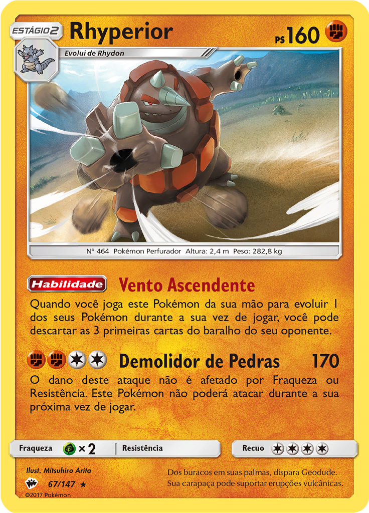 Rhyperior (Reverse Holo)