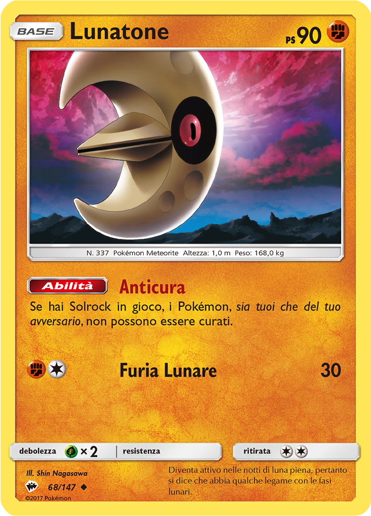 Lunatone (Reverse Holo)