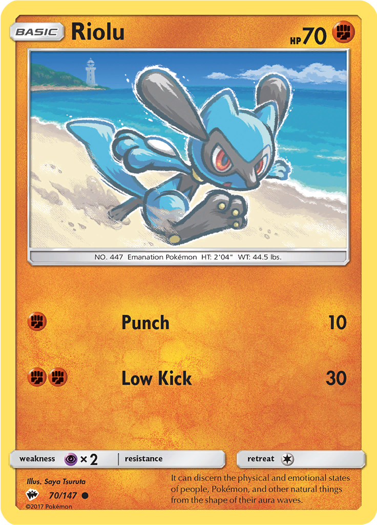 Riolu (Reverse Holo)