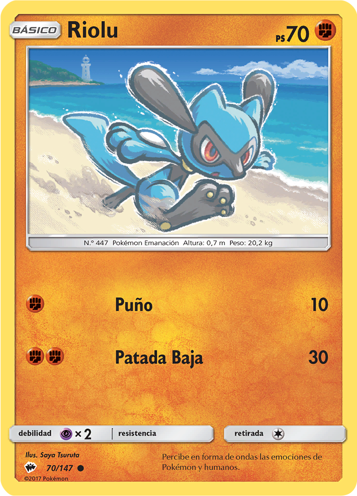 Riolu (Reverse Holo)