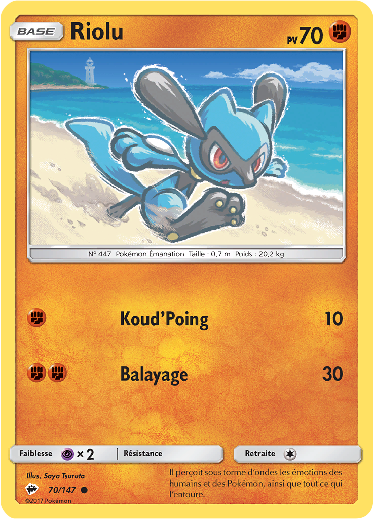 Riolu (Reverse Holo)