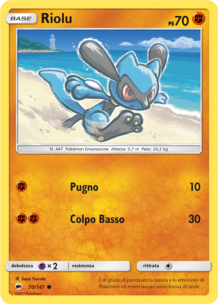 Riolu (Reverse Holo)