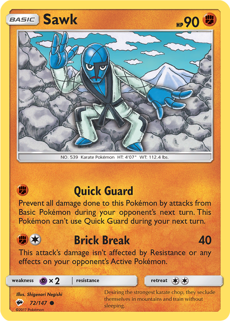 Sawk (Reverse Holo)