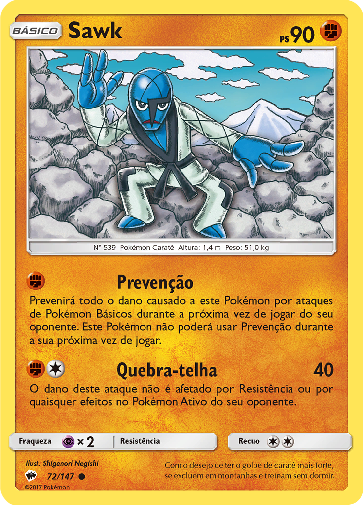 Sawk (Reverse Holo)