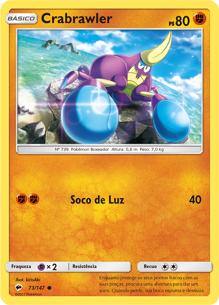 Crabrawler (Reverse Holo)
