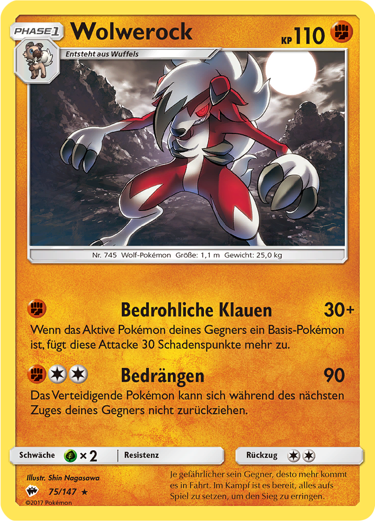 Wolwerock (Reverse Holo)
