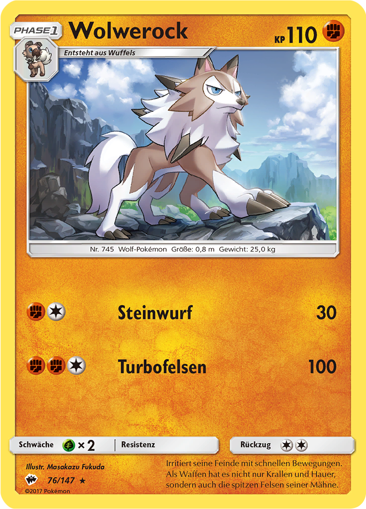 Wolwerock (Reverse Holo)