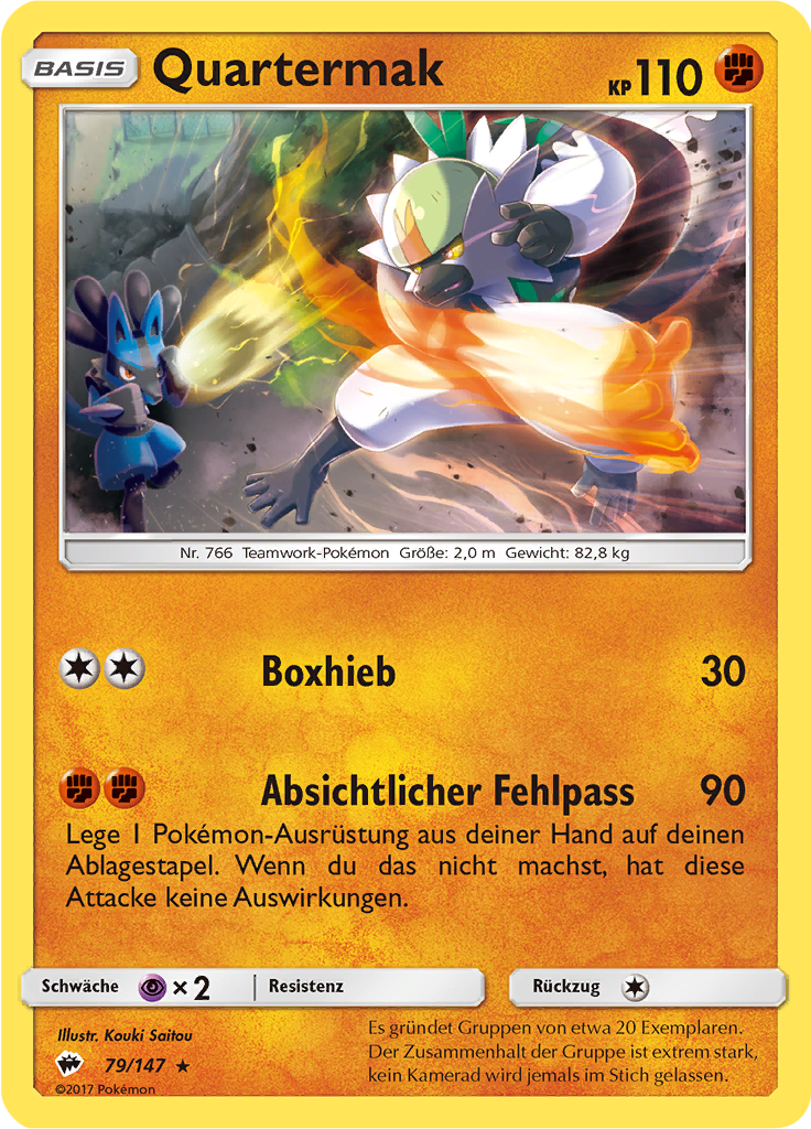 Quartermak (Reverse Holo)