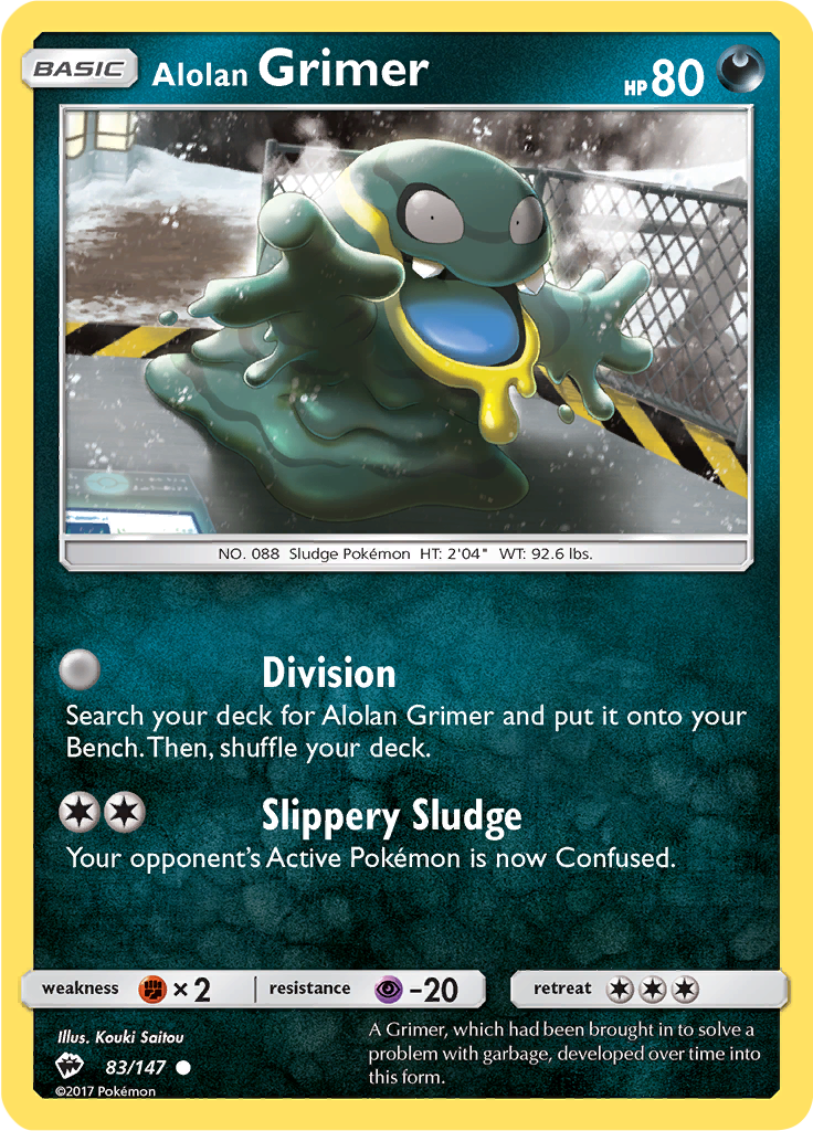 Alolan Grimer (Reverse Holo)