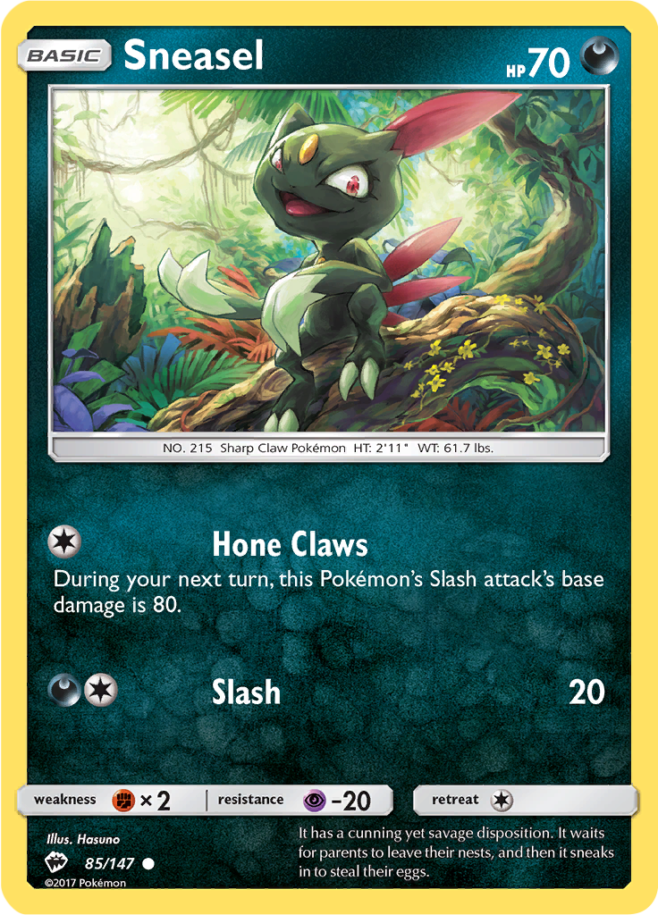 Sneasel (Reverse Holo)