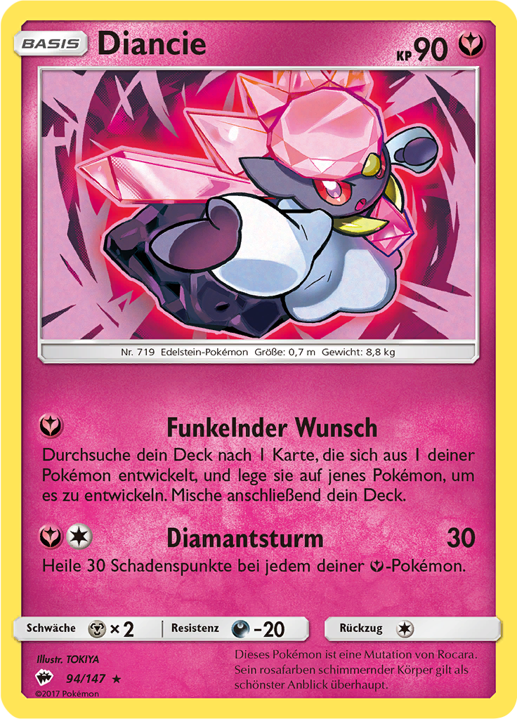 Diancie (Reverse Holo)