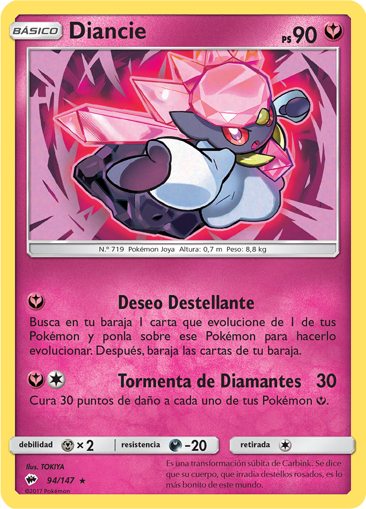 Diancie (Reverse Holo)