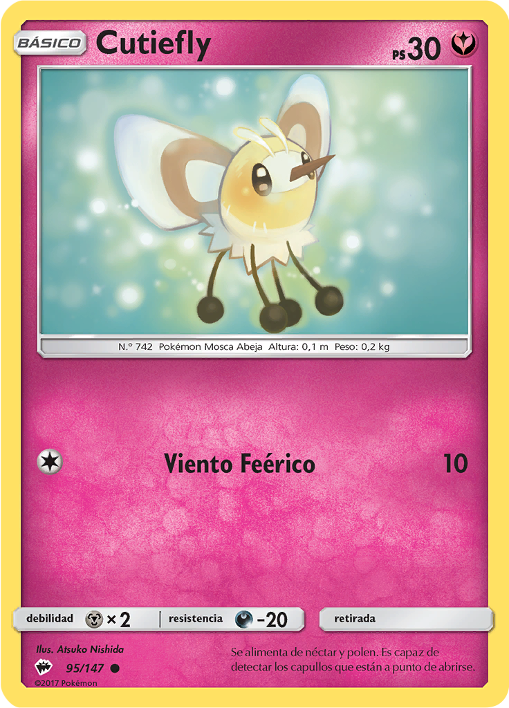 Cutiefly (Reverse Holo)
