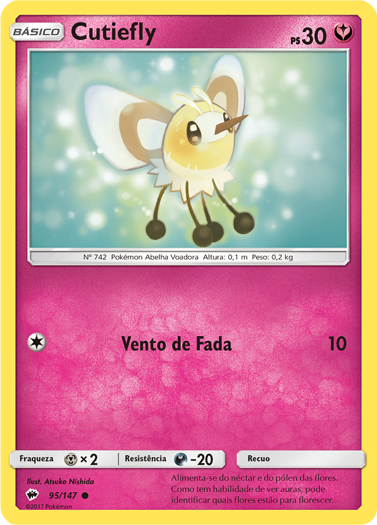 Cutiefly (Reverse Holo)
