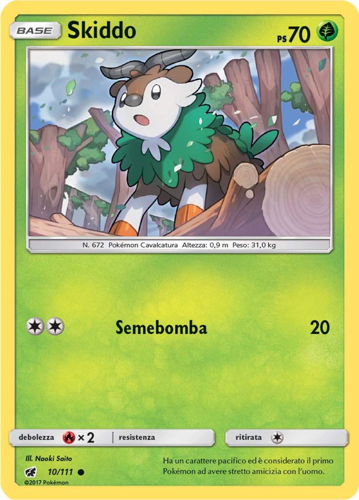 Skiddo (Reverse Holo)