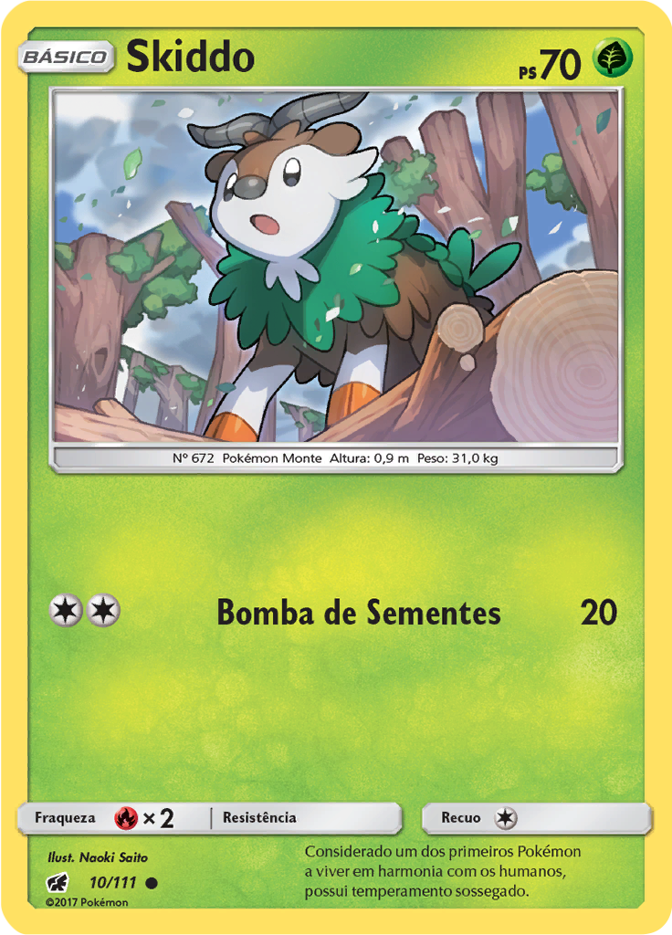 Skiddo (Reverse Holo)