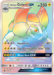 Alolan Golem GX