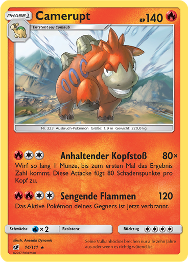 Camerupt (Reverse Holo)