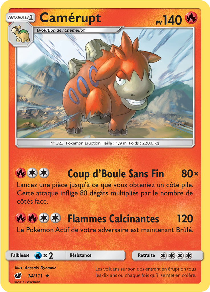 Camérupt (Reverse Holo)