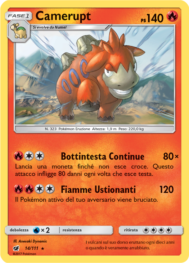 Camerupt (Reverse Holo)