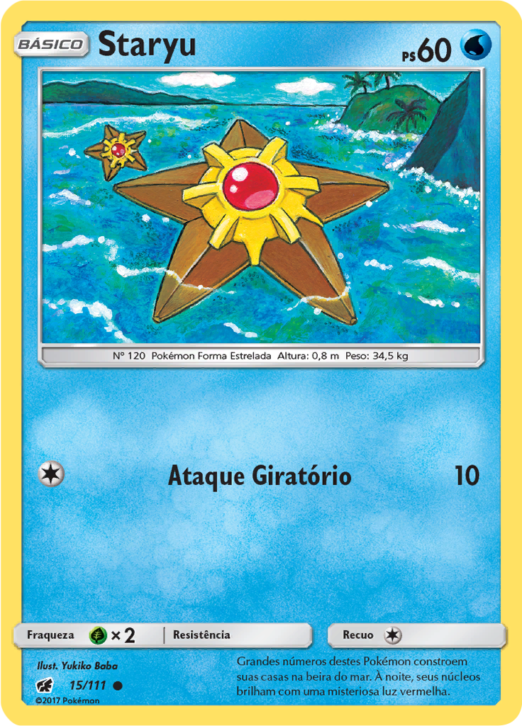 Staryu (Reverse Holo)