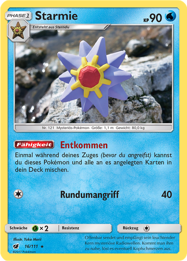 Starmie (Reverse Holo)