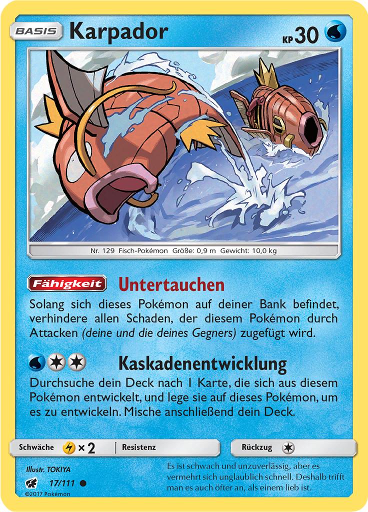 Karpador (Reverse Holo)