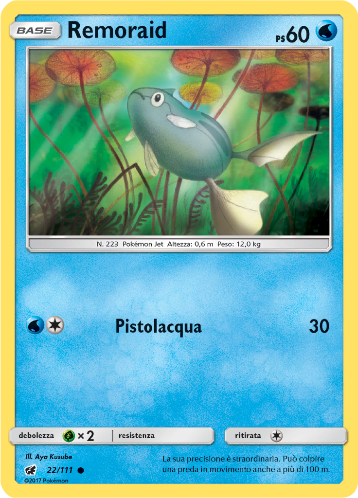 Remoraid (Reverse Holo)