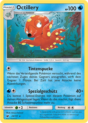 Octillery (Reverse Holo)