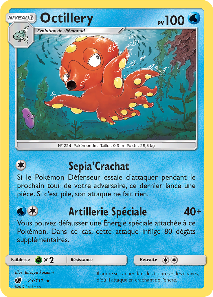 Octillery (Reverse Holo)