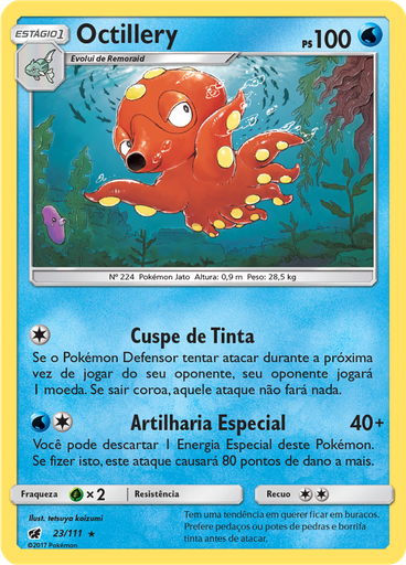 Octillery (Reverse Holo)