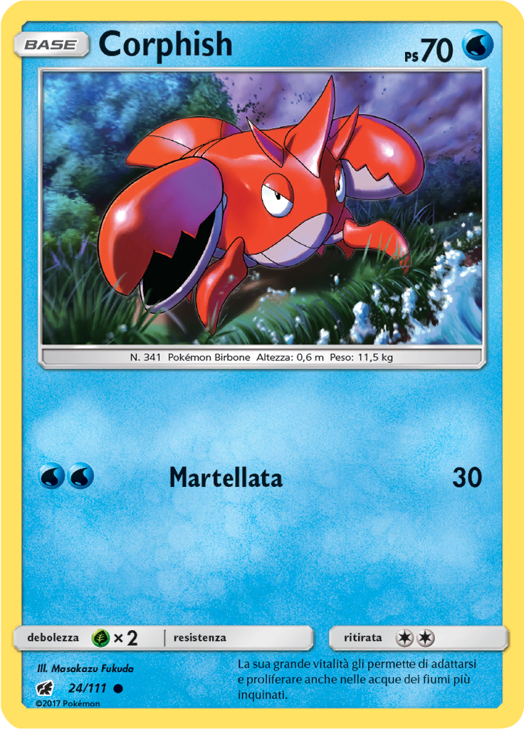 Corphish (Reverse Holo)