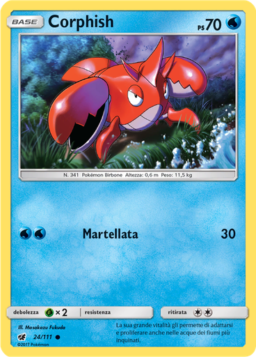 Corphish (Reverse Holo)