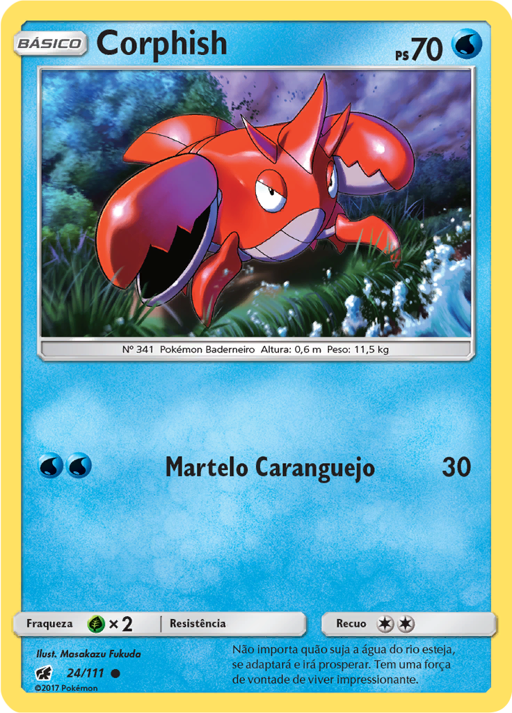 Corphish (Reverse Holo)