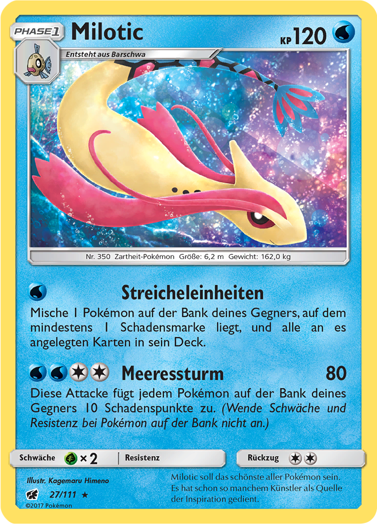 Milotic (Reverse Holo)