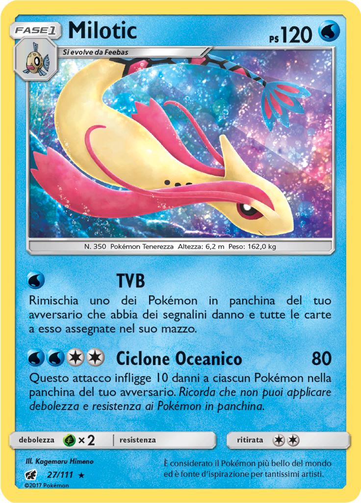 Milotic (Reverse Holo)