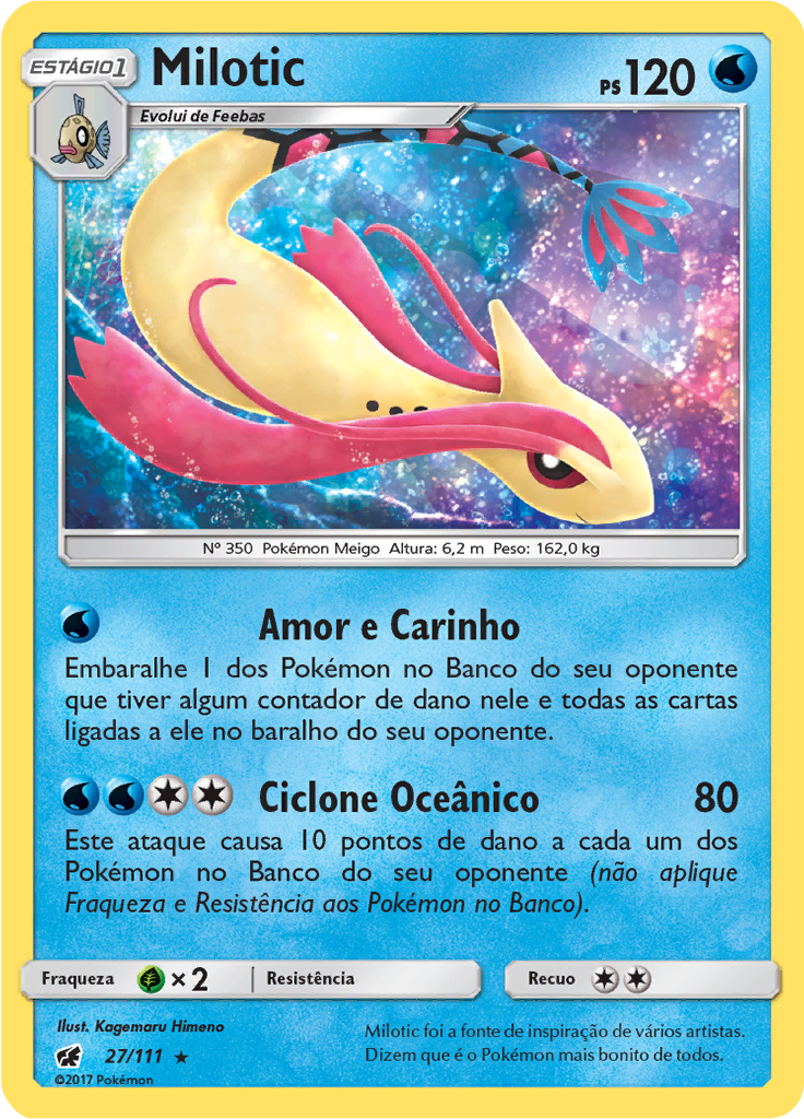 Milotic (Reverse Holo)