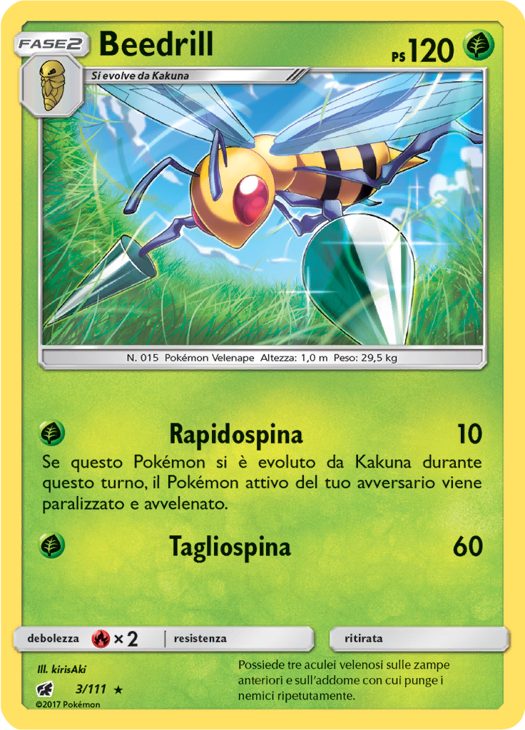 Beedrill (Reverse Holo)