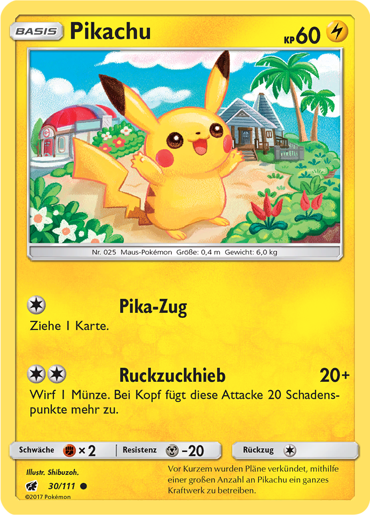 Pikachu (Reverse Holo)