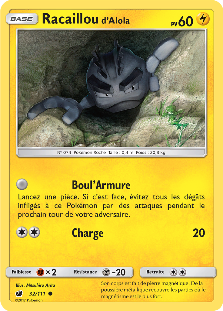 Racaillou d’Alola (Reverse Holo)