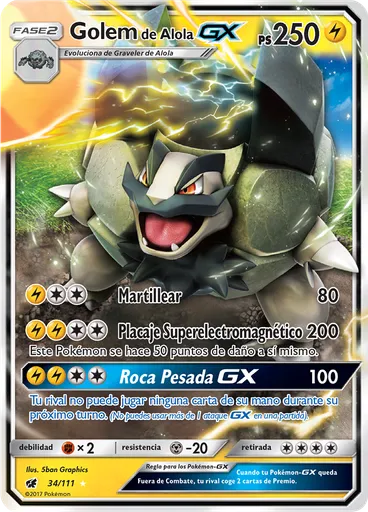 Golem de Alola GX