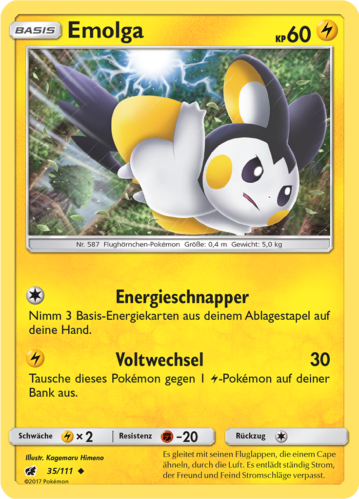 Emolga (Reverse Holo)