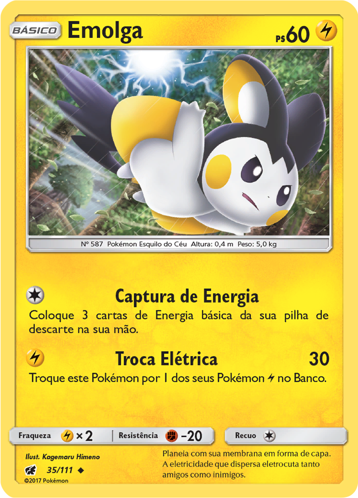 Emolga (Reverse Holo)