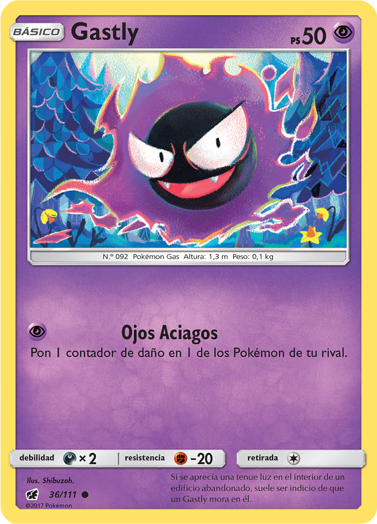 Gastly (Reverse Holo)