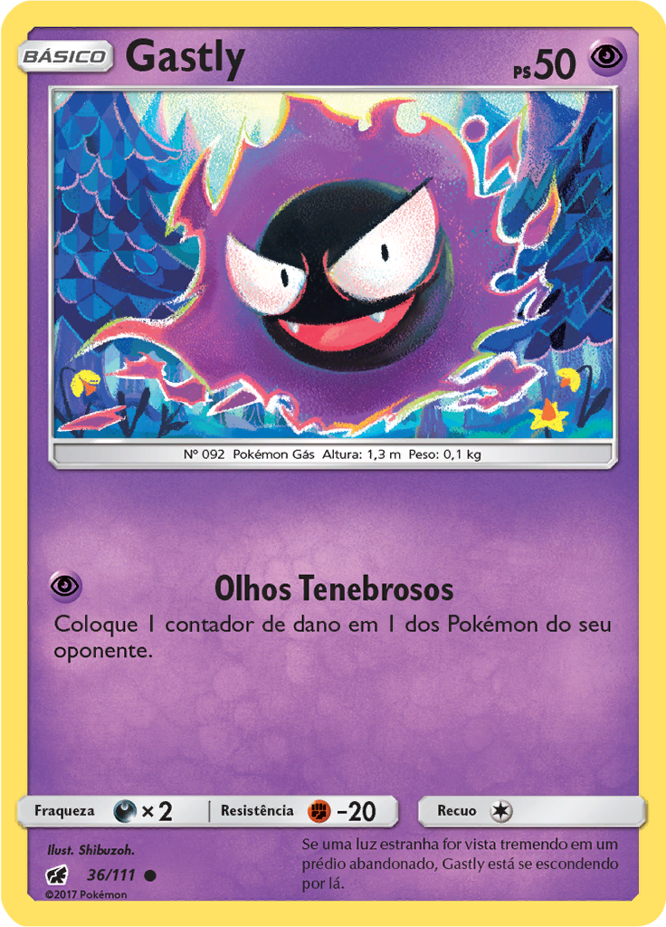 Gastly (Reverse Holo)